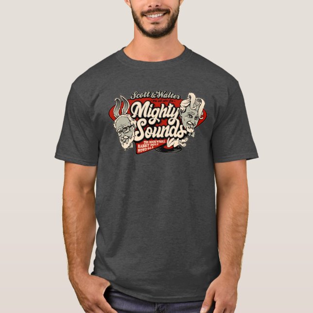 Kaninchen Hole Mighty Sounds T-Shirt (Vorderseite)