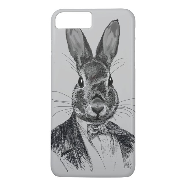 Kaninchen im Anzug Case-Mate iPhone Hülle (Rückseite)