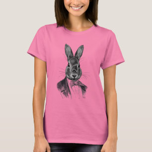 Kaninchen im Anzug T-Shirt
