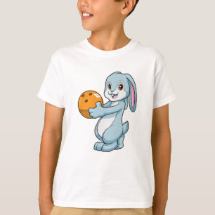 Kaninchen im Bowling mit Bowlingball T-Shirt
