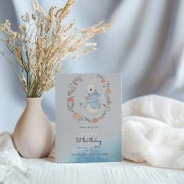 Kaninchen im Herbst Einladung