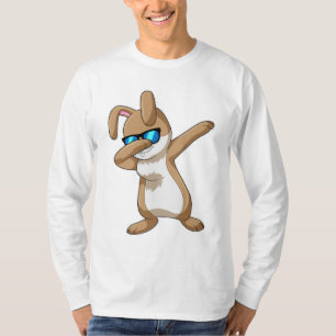 Kaninchen im Hip Hop Dance Dab T-Shirt