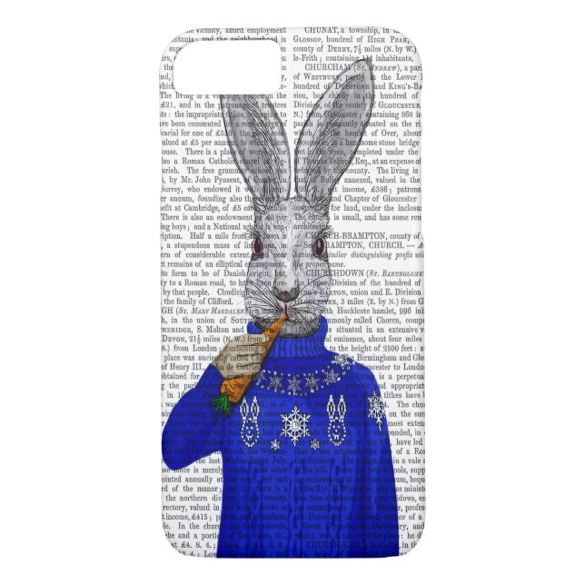Kaninchen im Sweater 2 Case-Mate iPhone Hülle (Rückseite)