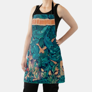 Kaninchen im Wald, William Morris Schürze