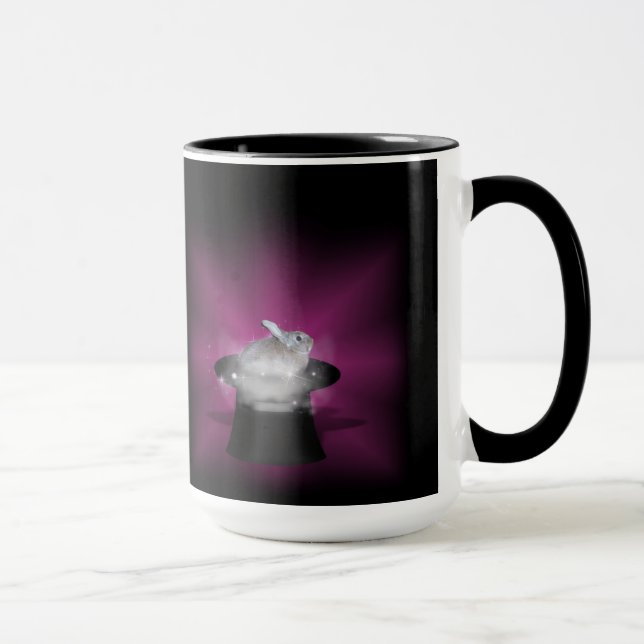 Kaninchen in der Zauberhut Tasse (Rechts)