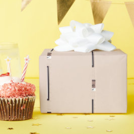 Kaninchen in einem Lineup Wrapping Paper Geschenkpapier