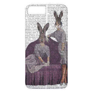 Kaninchen in Lila.png Case-Mate iPhone Hülle