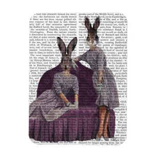 Kaninchen in Purple.png Magnet