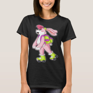 Kaninchen Inline Skaten Roller Skate Sport T-Shirt