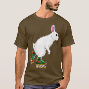 Kaninchen-Inline-Skaten-Roller-Skate T-Shirt