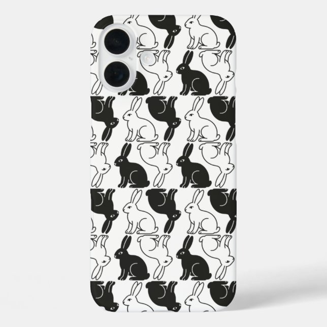 Kaninchen iPhone 16 Plus Hülle (Rückseite)