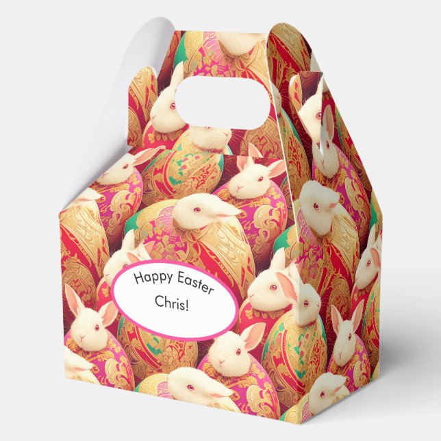 Kaninchen-Königliche Kleiderordnung Geschenkschachtel (Vorderseite)