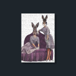 Kaninchen Lila Leinwanddruck<br><div class="desc">Tiere & Natur</div>