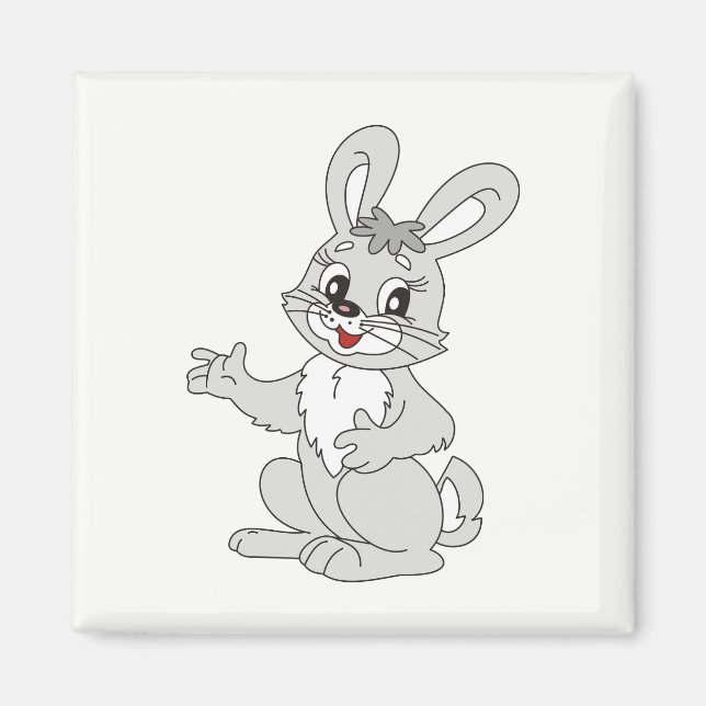 Kaninchen Magnet (Vorne)