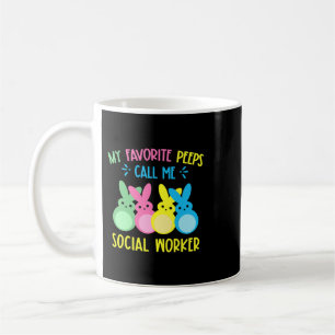 Kaninchen meine Lieblingsbänder nennen mich Sozial Kaffeetasse