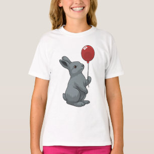 Kaninchen mit Ballon T-Shirt