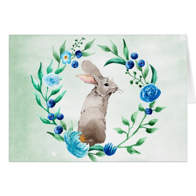 Kaninchen mit Blauzungenkorb (Vorderseite (Horizontal))
