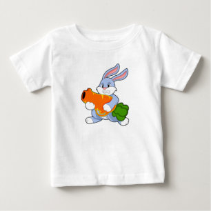 Kaninchen mit Karrot Baby T-shirt