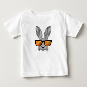 Kaninchen mit Sonnenbrille Baby T-shirt