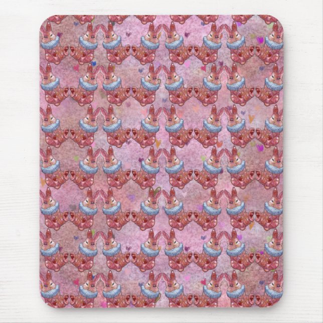 Kaninchen namens Ladybug Mousepad (Vorne)
