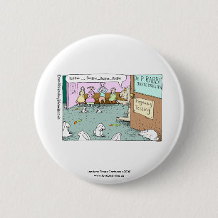 Kaninchen OBGYNs Funny Novelty Button