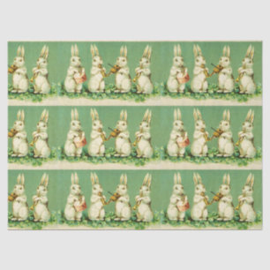 KANINCHEN-ORCHESTER Musik OSTERN WEISSE, die Seidenpapier