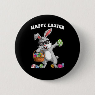 Kaninchen Ostereier Dab Boys Girls Kind Button