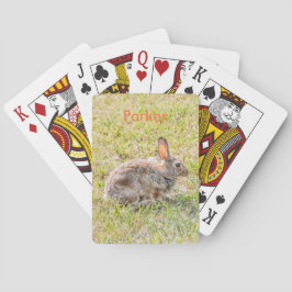 Kaninchen - Ostern - Wildnis - Tier Spielkarten
