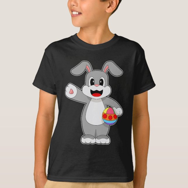 Kaninchen Osteroester Eizelle T-Shirt (Vorderseite)