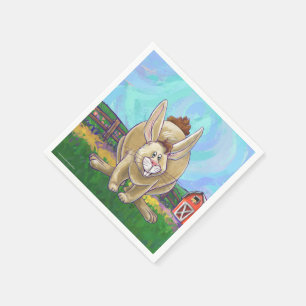 Kaninchen-Party Serviette