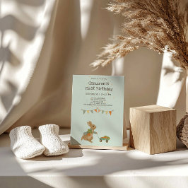 Kaninchen Peter Herbst Kindergeburtstag Einladung