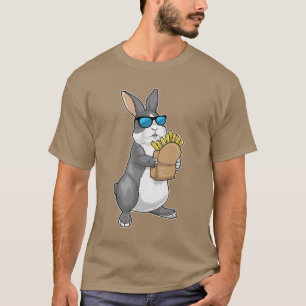 Kaninchen Pommes frites T-Shirt
