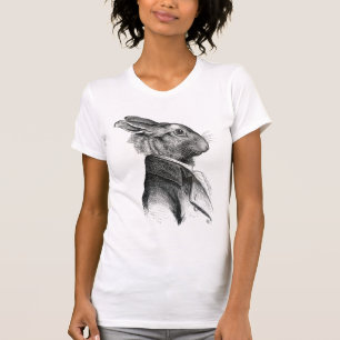 Kaninchen-Porträt-Profil T-Shirt