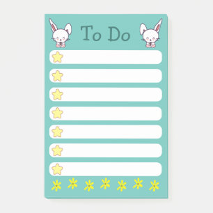Kaninchen Post-it Klebezettel