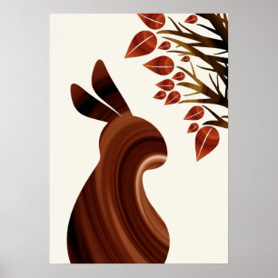 Kaninchen Poster