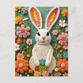 Kaninchen, Postüberquerung Postkarte