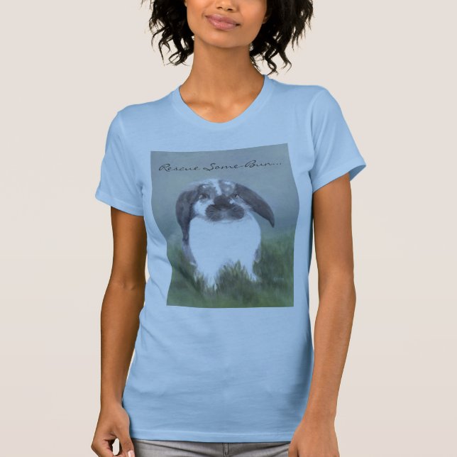 Kaninchen-Rettungs-T - Shirt (Vorderseite)
