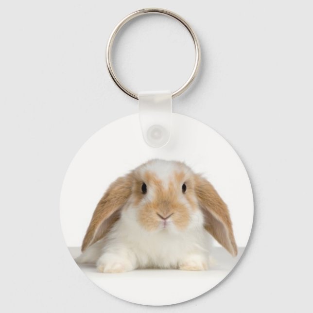 Kaninchen Schlüsselanhänger (Vorderseite)