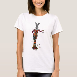 Kaninchen-Schmetterlings-Kleid 2 T-Shirt