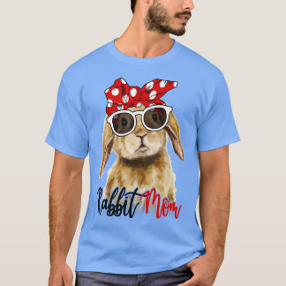 Kaninchen Shirt Rabbit Mama Bandana