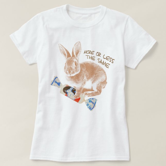 Kaninchen T-Shirt (Design vorne)