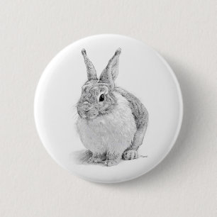 Kaninchen-Tag Button