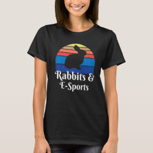 Kaninchen und E-Sportspiele T-Shirt