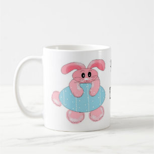 Kaninchen und Eier Kaffeetasse