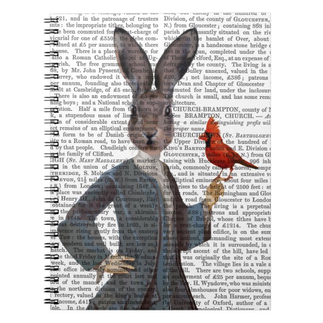 Kaninchen und Vögel 2 Notizblock (Vorderseite)