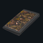 Kaninchen und Waldflora Dreifach Ballett Trifold Geldbörse<br><div class="desc">Von Hand gezeichnet Kaninchen und Waldflora pilzen,  Beeren und Käfer</div>