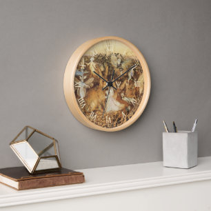 Kaninchen unter den Feen, alte Feenmärchen Uhr