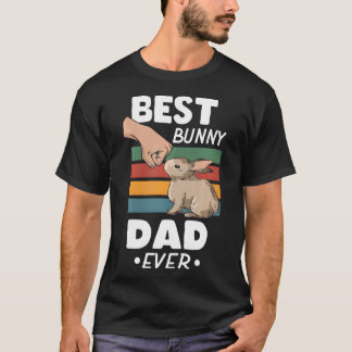 Kaninchen Vater Bunny Lover Man Animal Husband T-Shirt