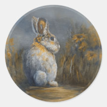 Kaninchenaufkleber