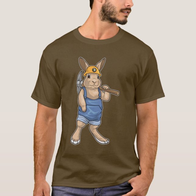 Kaninchenbergbau T-Shirt (Vorderseite)